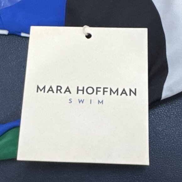 Mara Hoffman XS ZOA Crimson Colorblock Swim Bottom UPF 50+ Red‎ Multi NWT 9292 - Picture 10 of 15